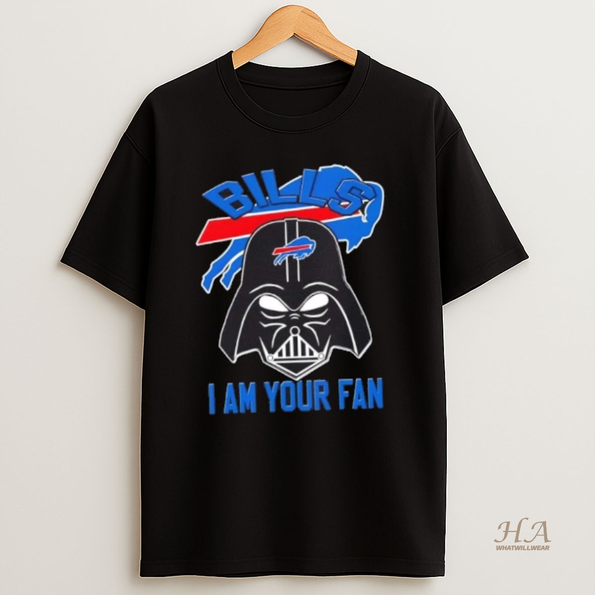 Official Star Wars Darth Vader I Am Buffalo Bills Fan T Shirt