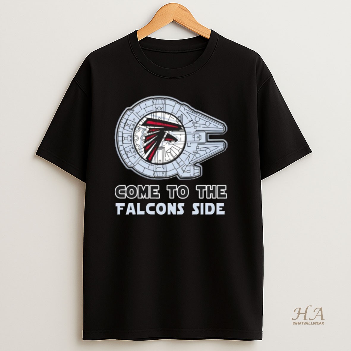 Official Star Wars Come To The Atlanta Falcons Side T Shirt