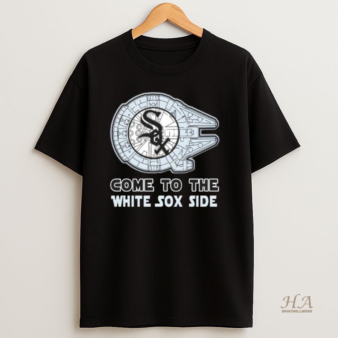 Official Star Wars Come To The Chicago White Sox Side T Shirt