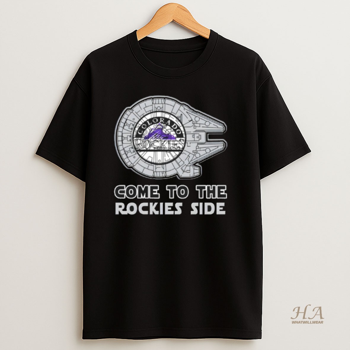 Official Star Wars Come To The Colorado Rockies Side T Shirt