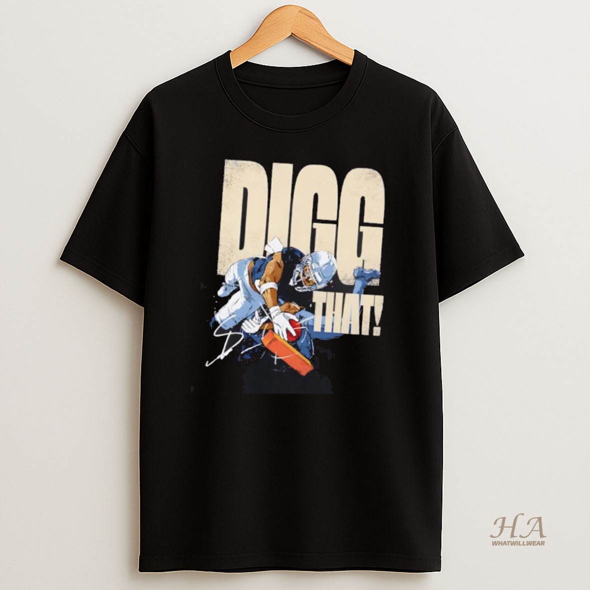 Official Stefon Diggs Digg That New England Patriots T Shirt