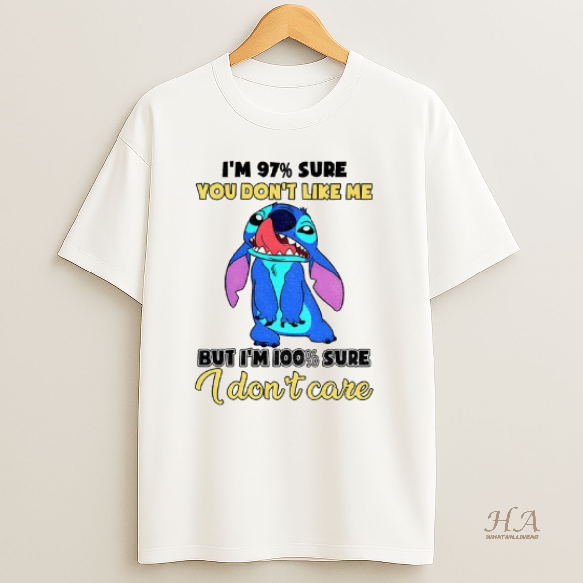 Official Stitch If Youre Happy And You Know It Its Your Meds T Shirt