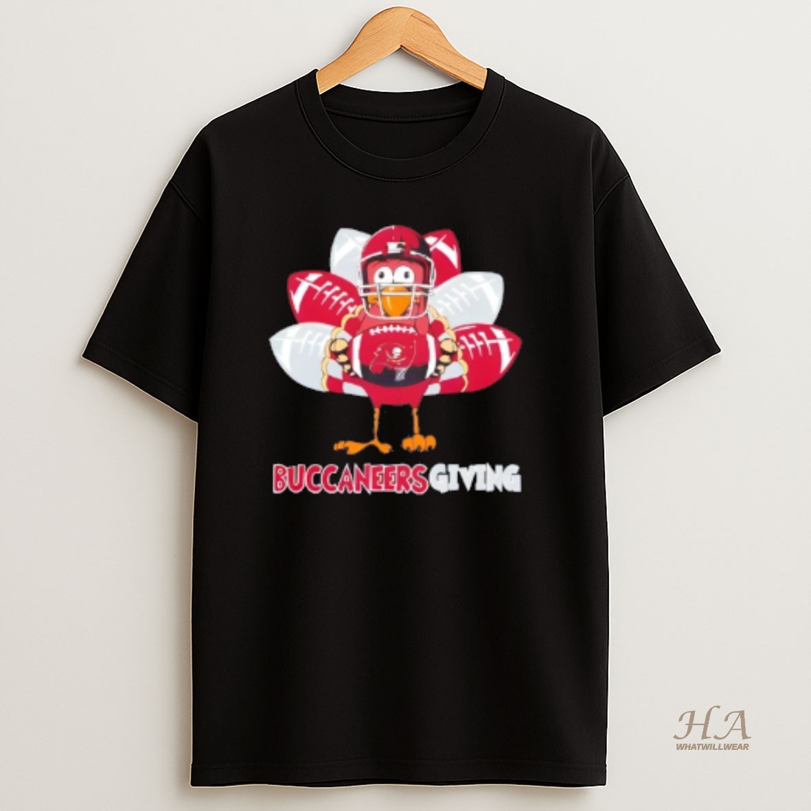 Official Tampa Bay Buccaneers Thanksgiving Turkey T Shirt