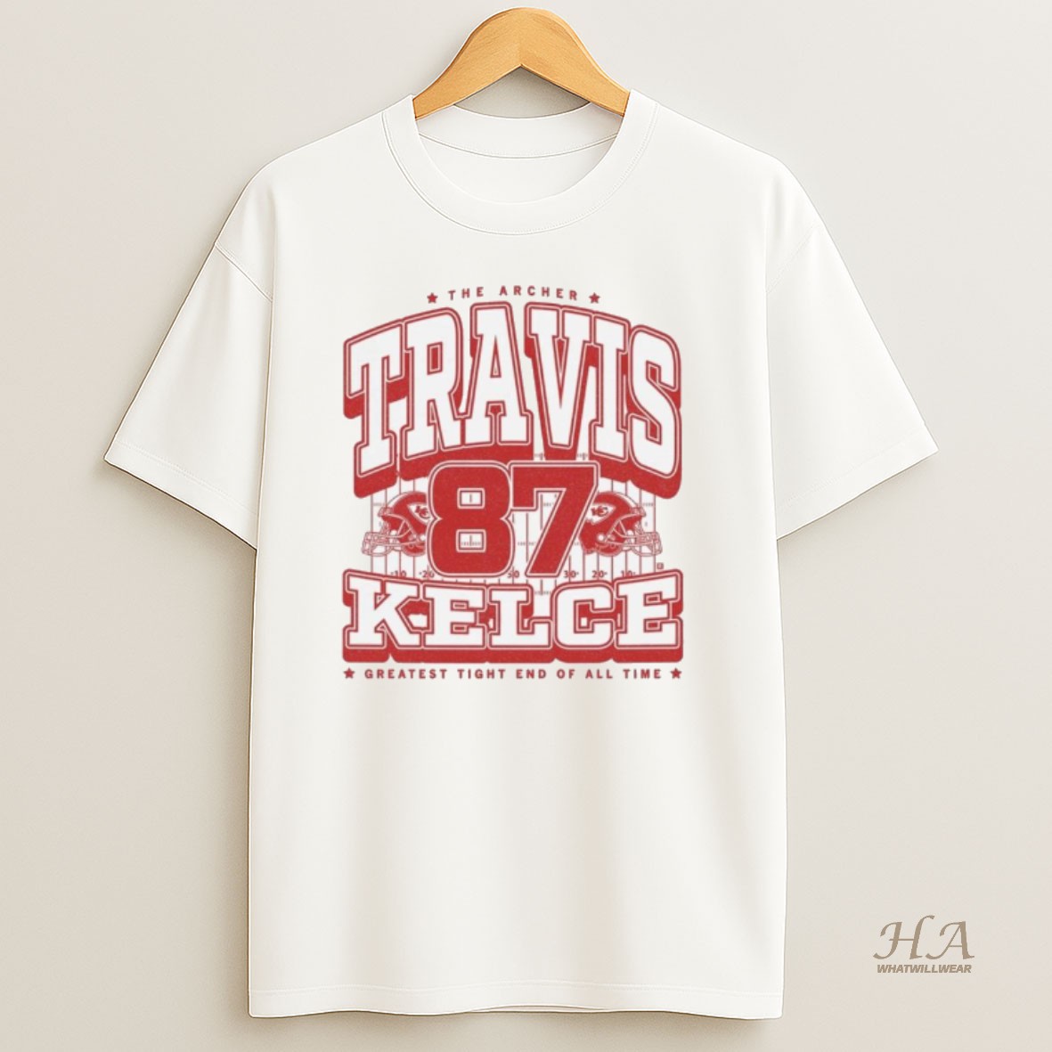 Official The Archer Travis Kelce 87 Greatest Tight End Of All Time Shirt