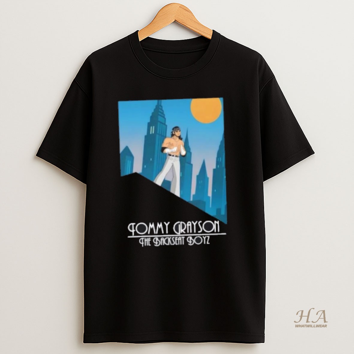 Official The Backseat Boyz Animated Series Tommy Grayson T Shirt