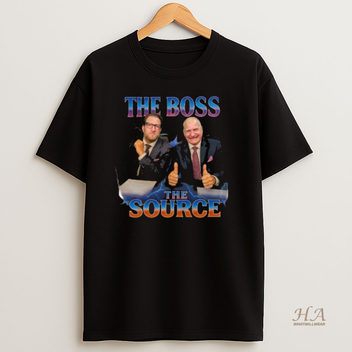 Official The Boss The Source Dave Portnoy And Stu Feiner Shirt
