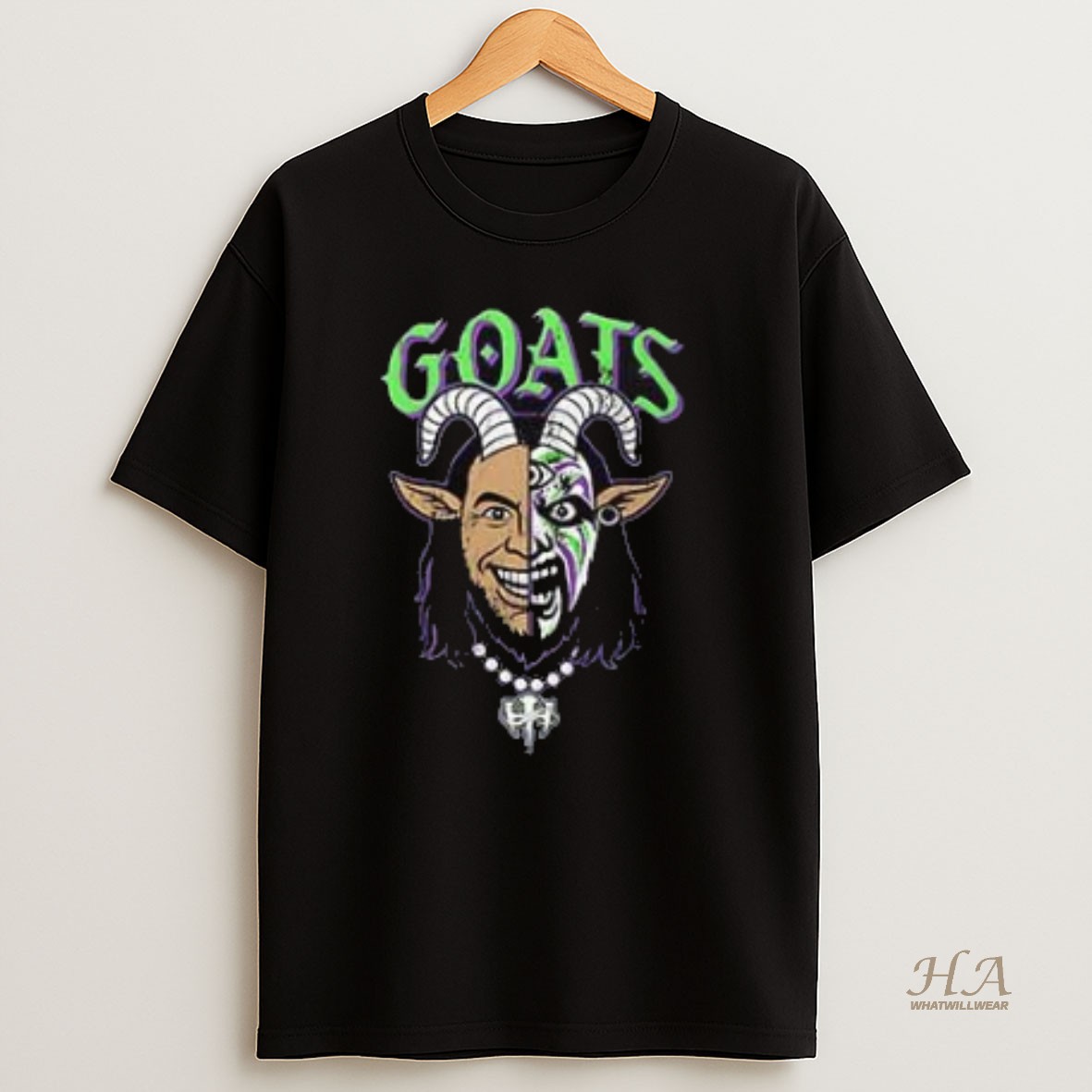 Official The Hardys The Goats Half Face Shirt