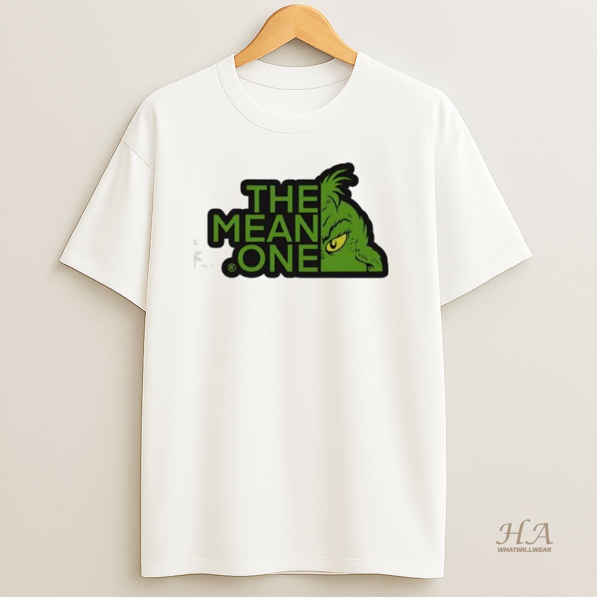 Official The Mean One Grinch Christmas Logo T Shirt