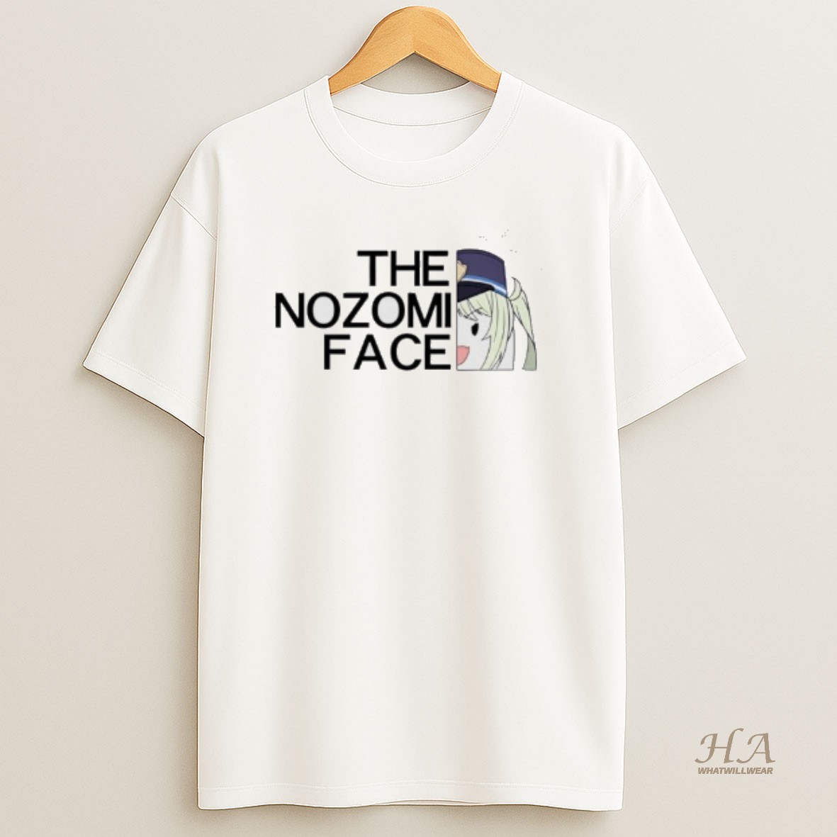 Official The Nozomi Face Anime T Shirt