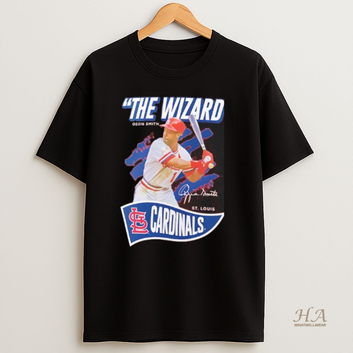 Official The Wizard Ozzie Smith St T Shirt