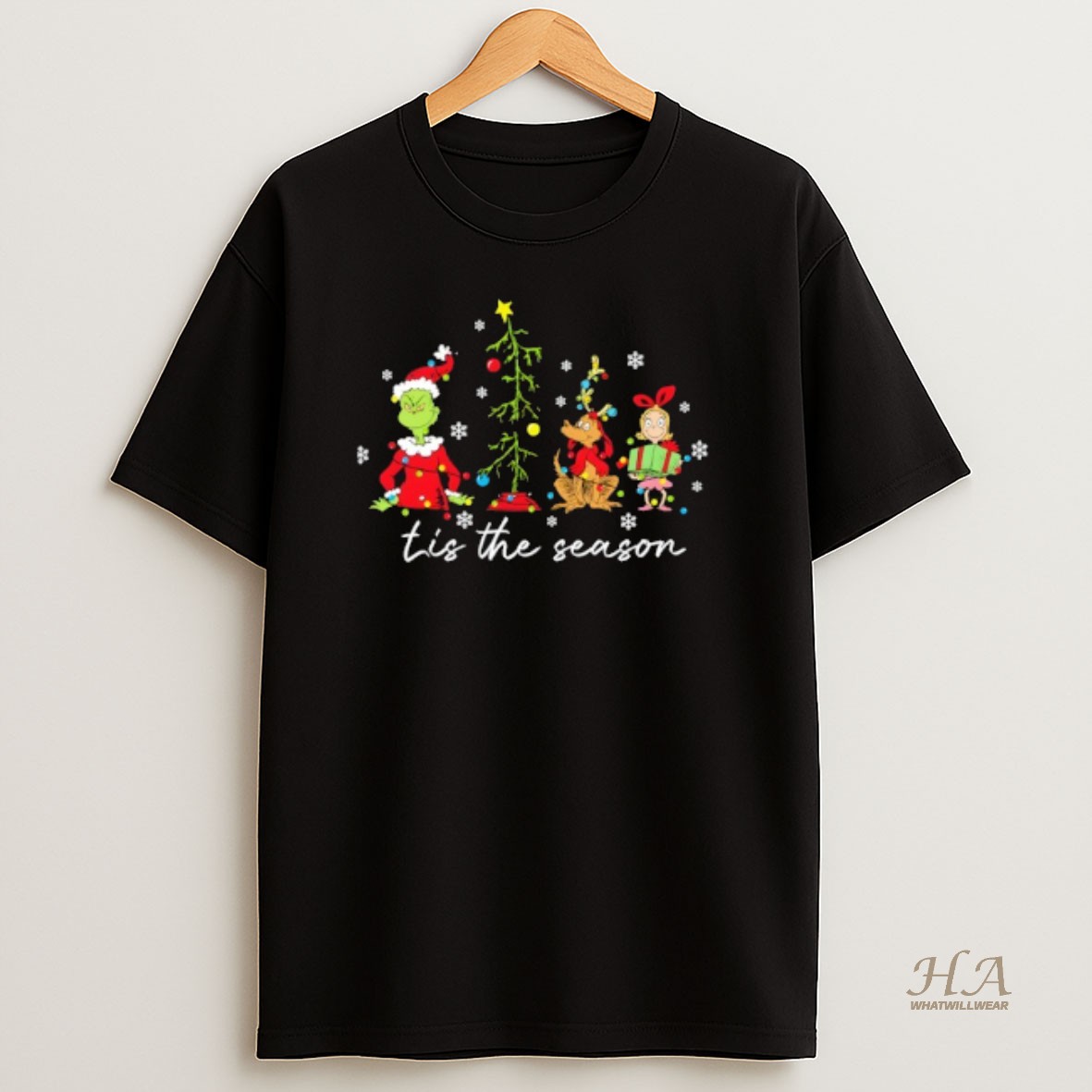 Official Tis The Season Grinch Christmas T Shirt