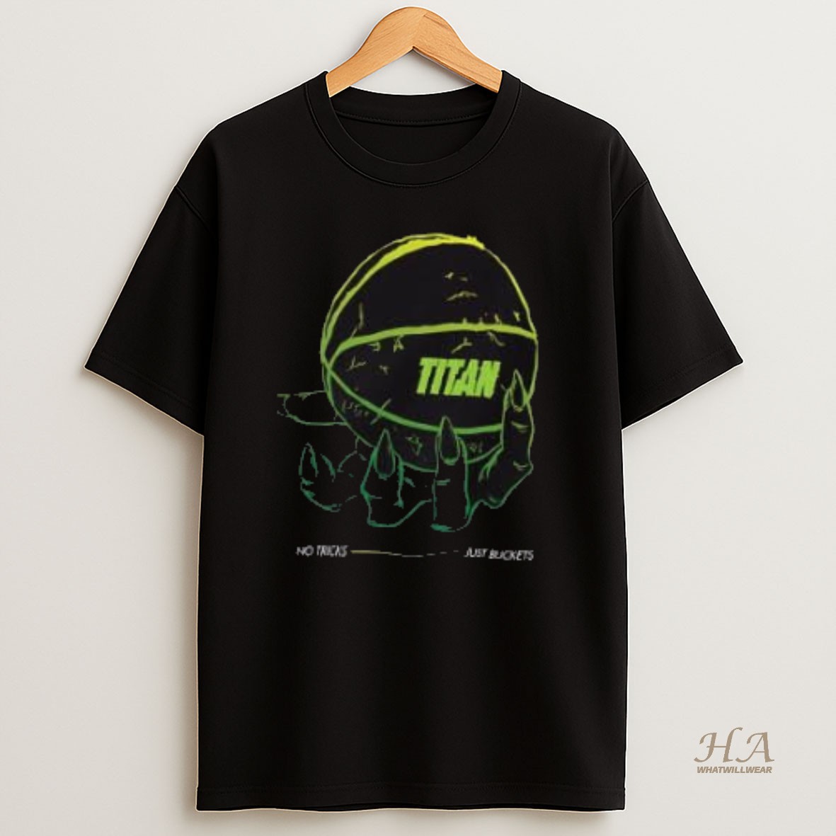 Official Titan Beast In The Game No Tricks Just Buckets Shirt