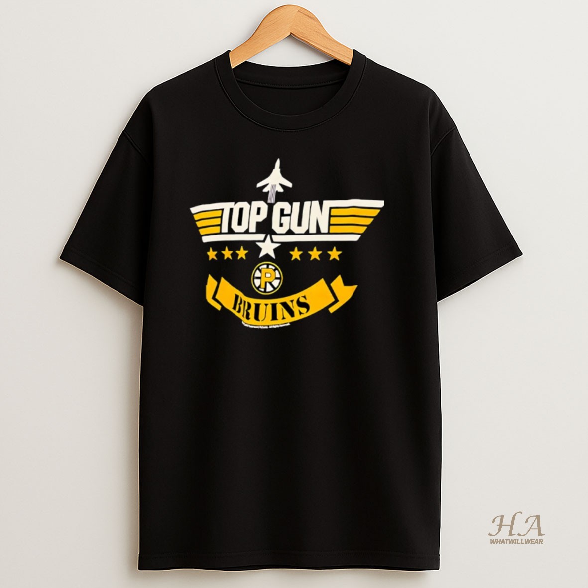 Official Top Gun Boston Bruins Hockey Shirt
