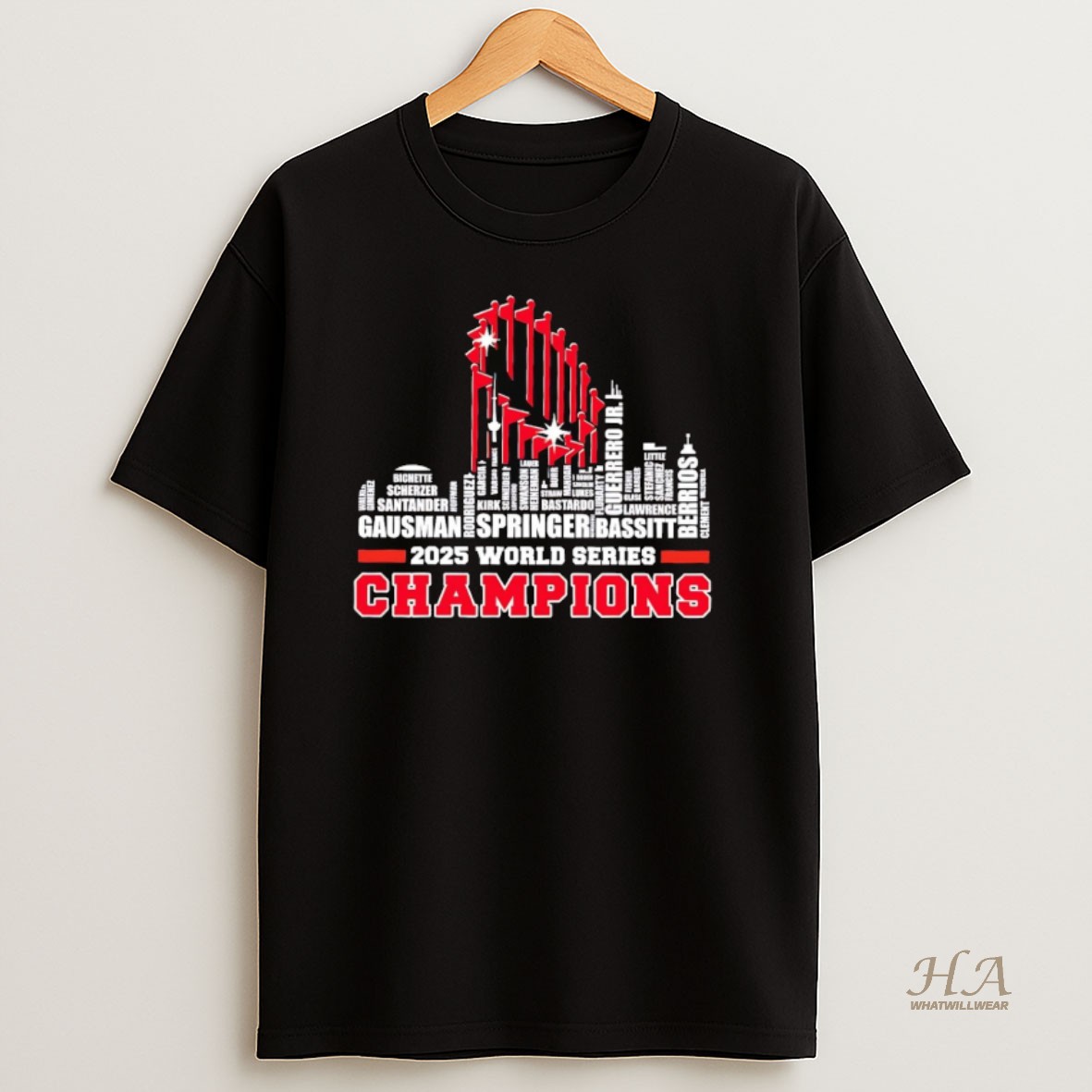 Official Toronto Blue Jays 2025 World Series Champions Skyline T Shirt