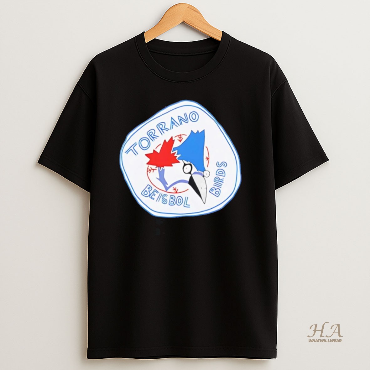 Official Toronto Blue Jays Torrano Beisbol Birds T Shirt