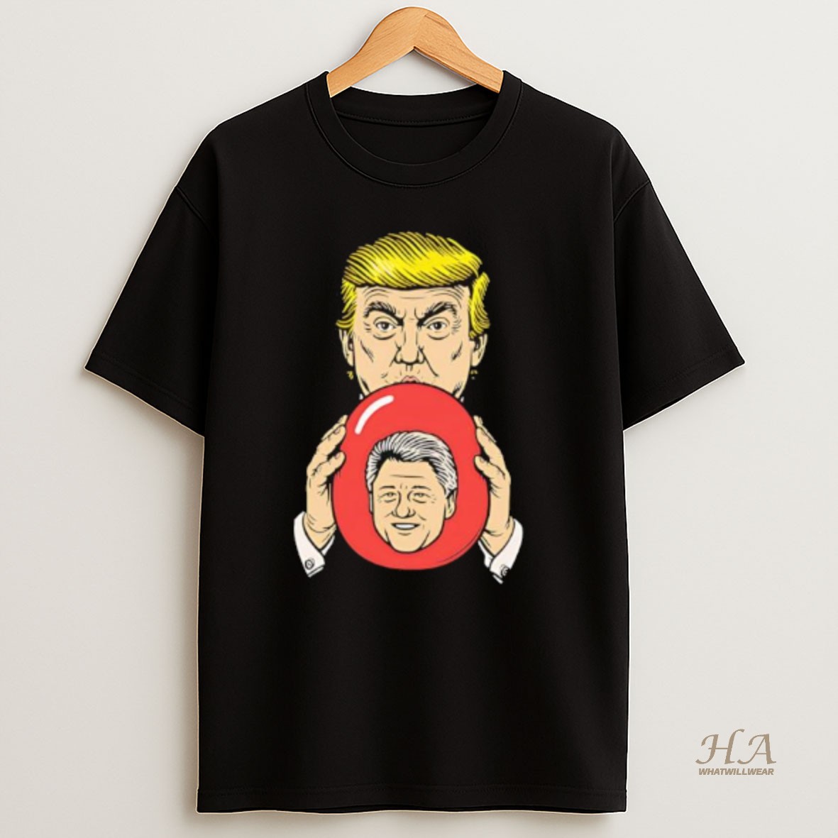 Official Trump Blowing Clinton T Shirt