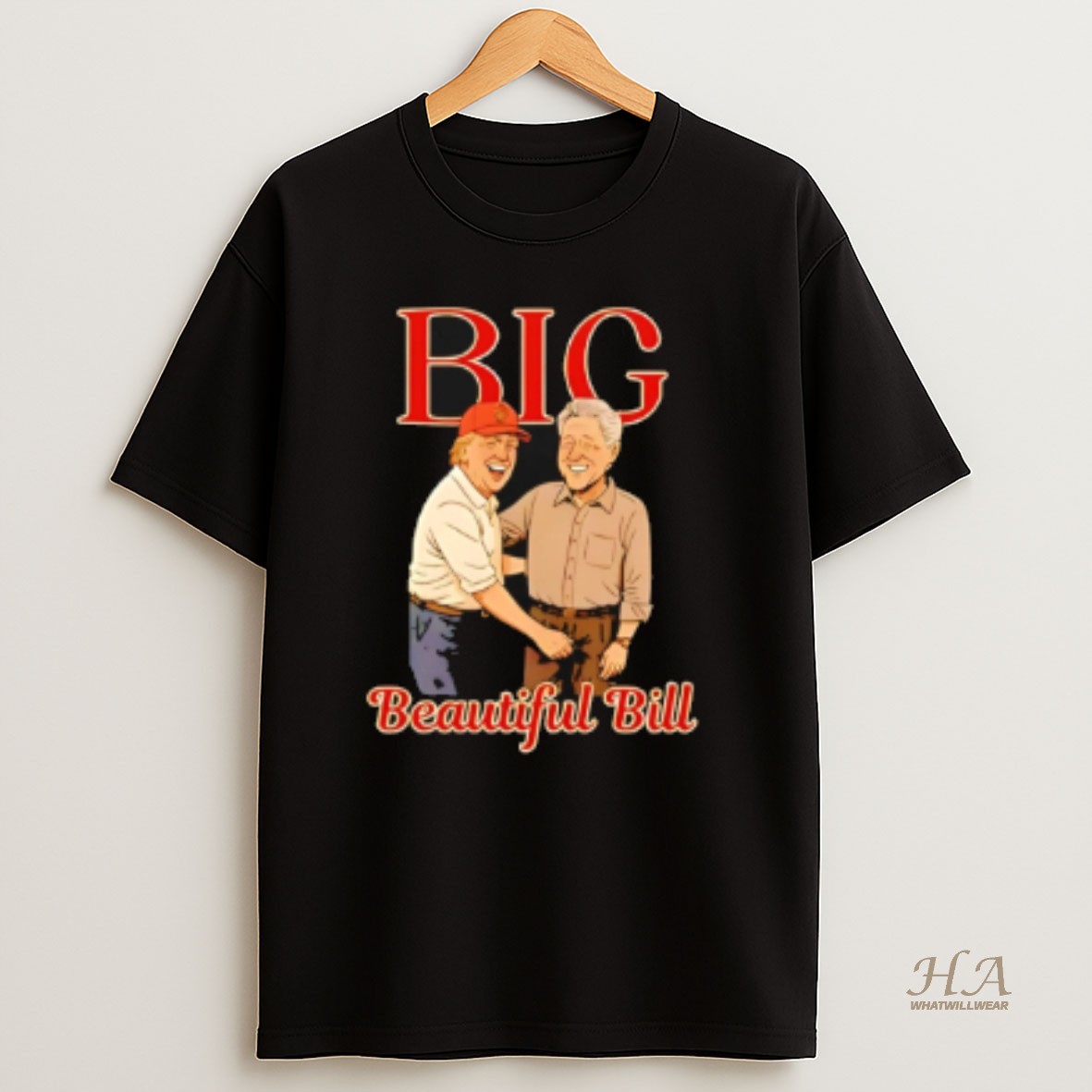 Official Trump Clinton Epstein Files Big Beautiful Bill T Shirt