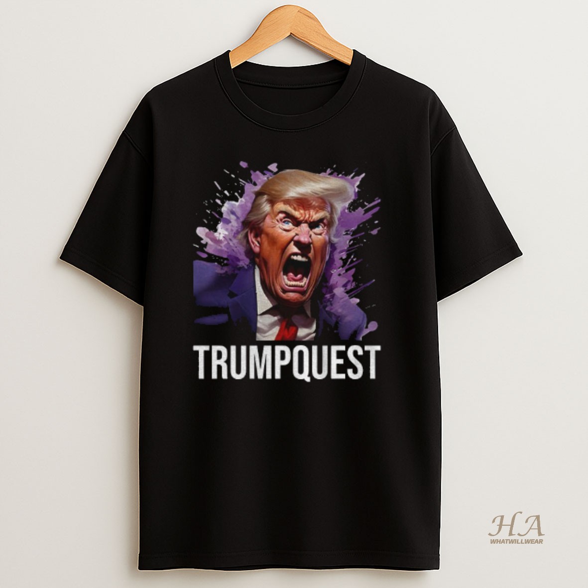 Official Trump Quest Impressionist Voice Actor T Shirt
