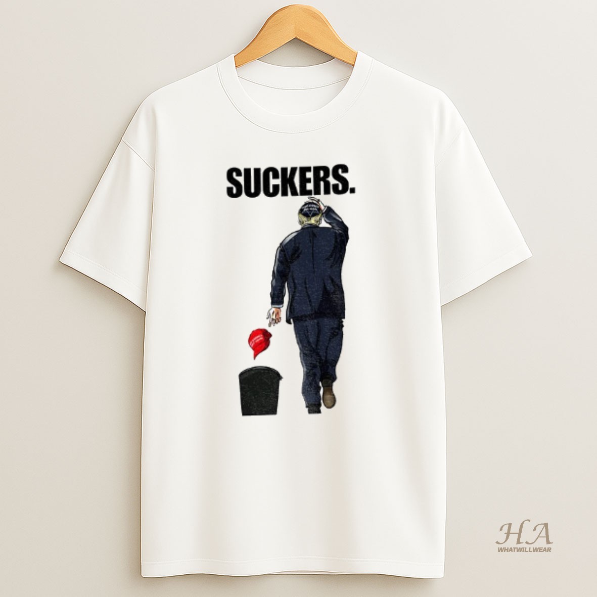 Official Trump Sucker Throw Away Make America Great Again Hat Trump Lock Him Up T Shirt