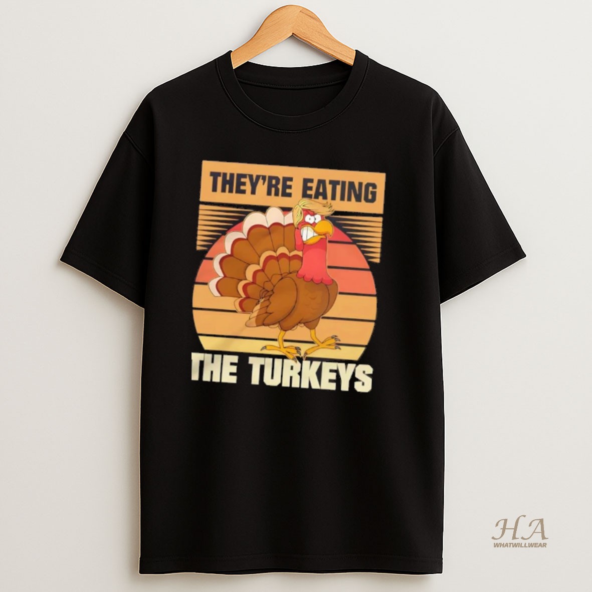 Official Trump Angry Turkey Theyre Eating The Turkeys Thanksgiving T Shirt