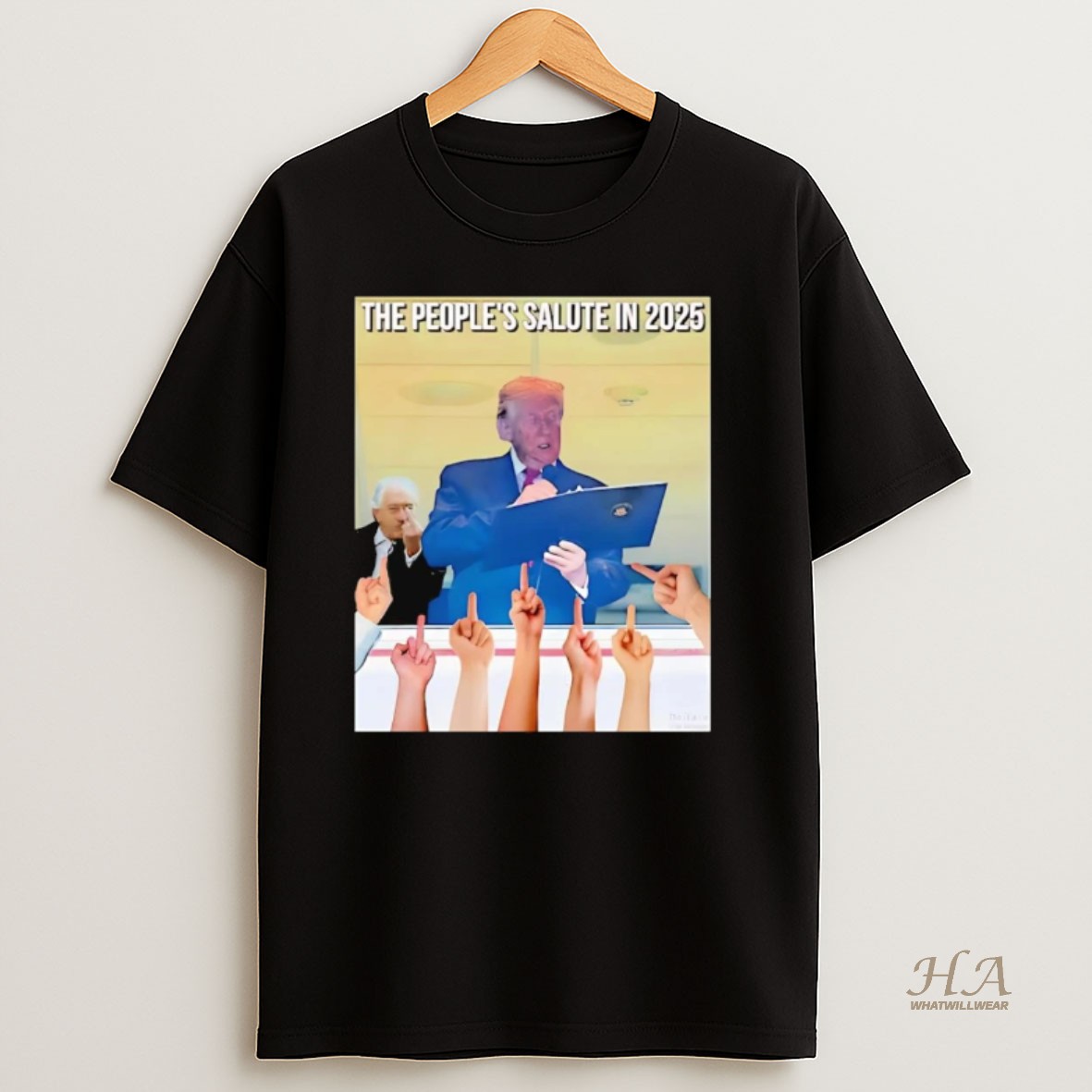 Official Trump The Peoples Salute In 2025 T Shirt