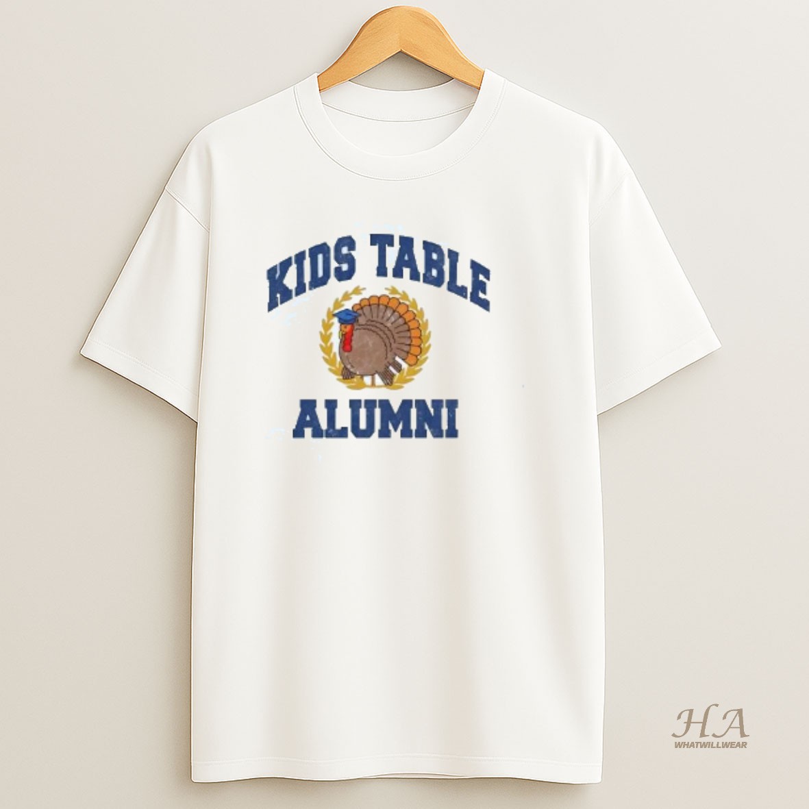 Official Turkey Kids Table Alumni Thanksgiving T Shirt