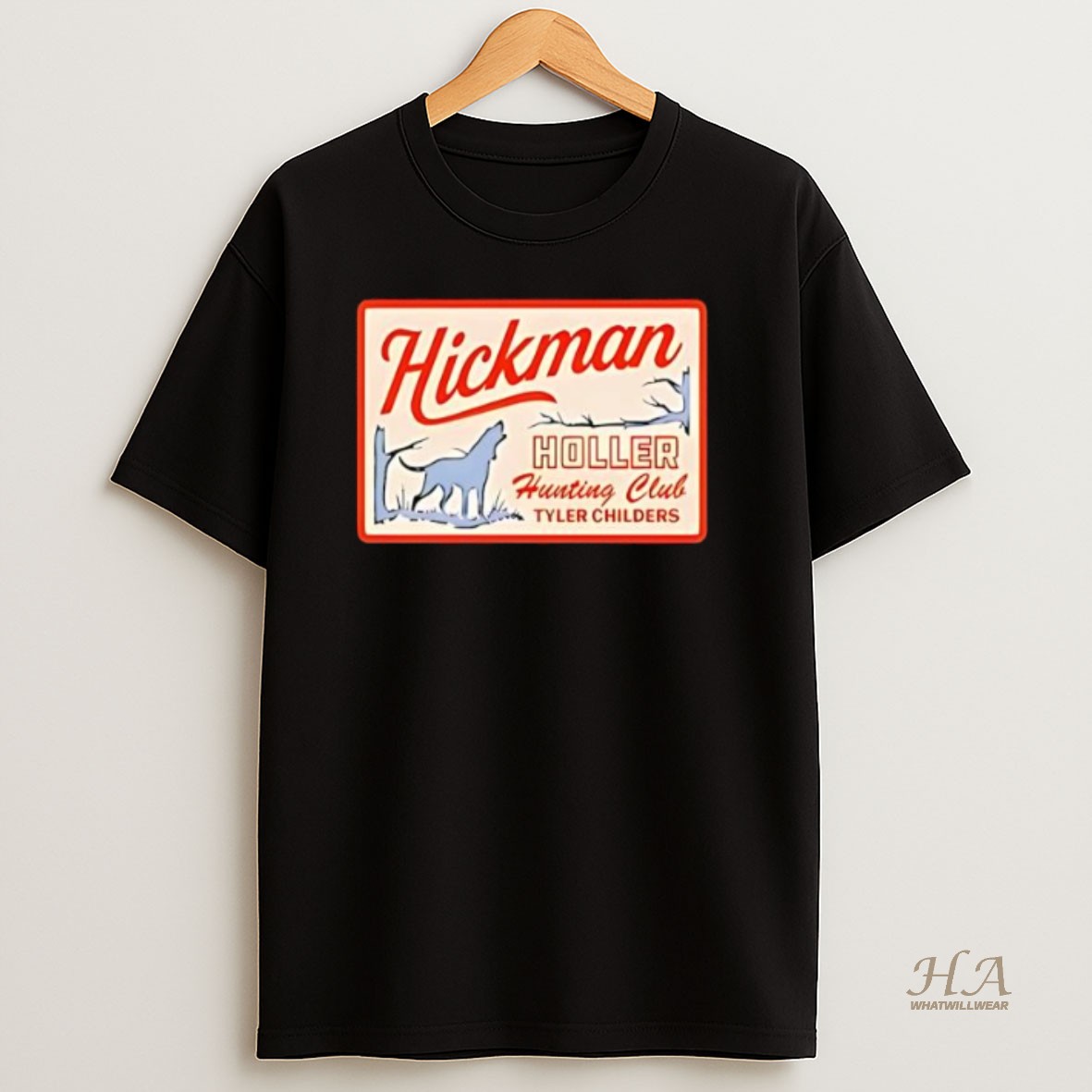 Official Tyler Childers Hickman Holler Hunting Club T Shirt