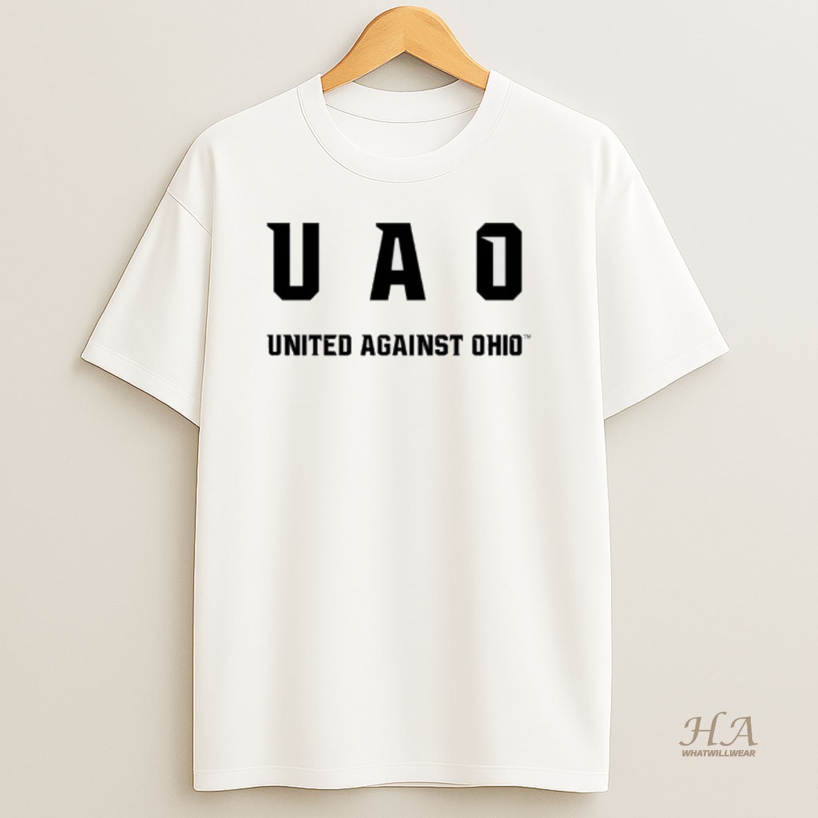 Official Uao United Against Ohio T Shirt