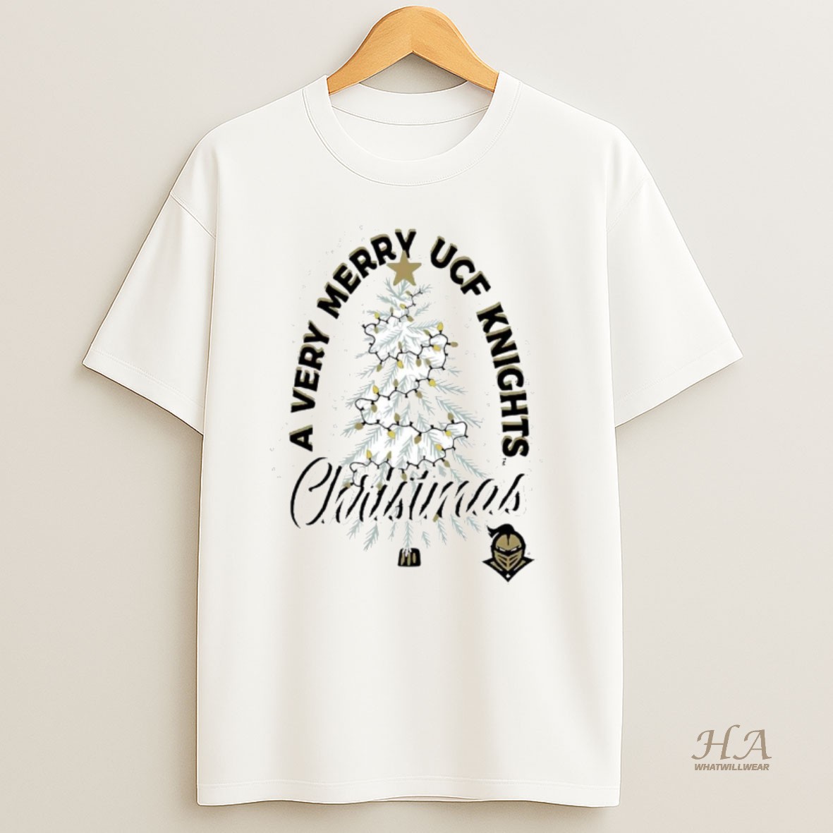 Official Ucf Knights A Very Merry Ucf Knights Christmas T Shirt