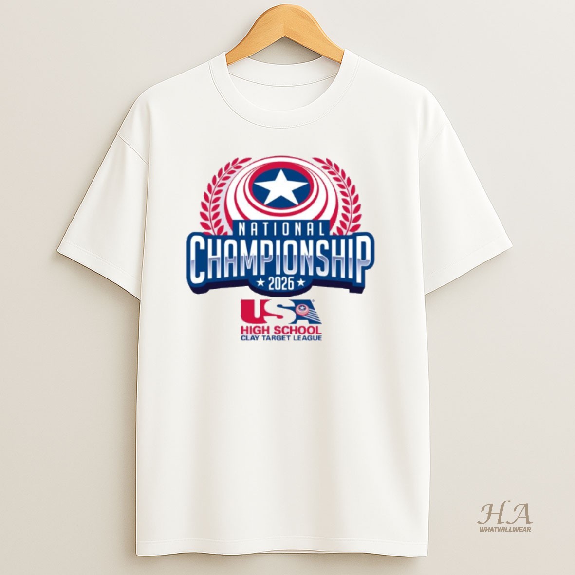 Official Usa High School Clay Target League National Championship 2026 T Shirt