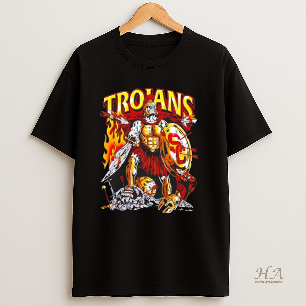 Official Usc Trojans Mascot Comic 2025 T Shirt