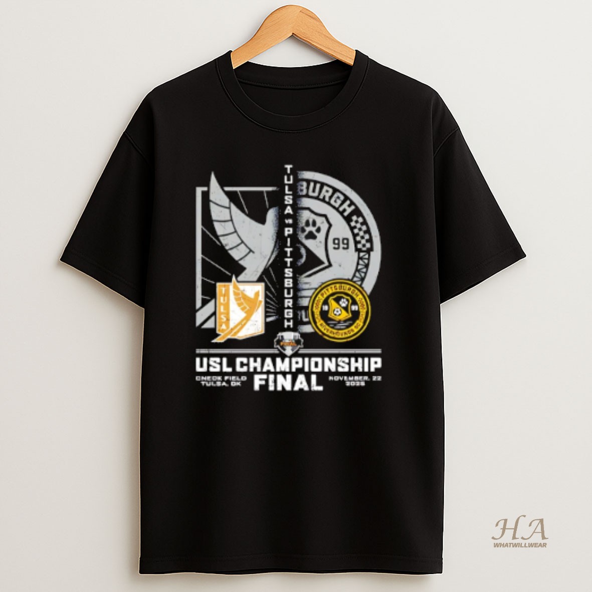 Official Usl Championship Final Fc Tulsa Vs T Shirt