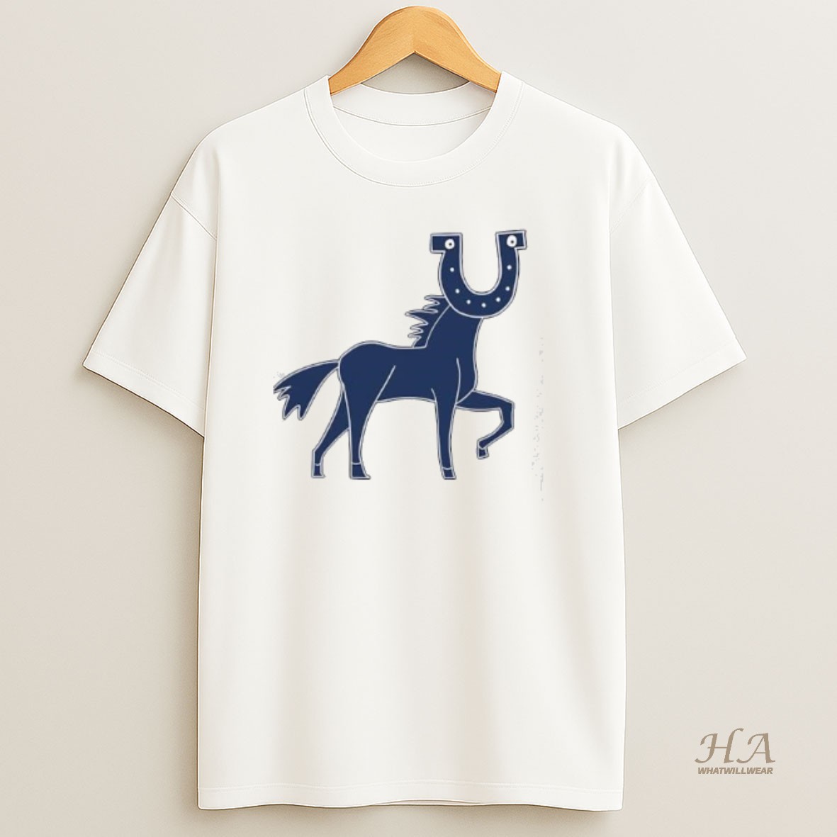 Official Unlucky Horse Shoe Indianapolis Colts T Shirt