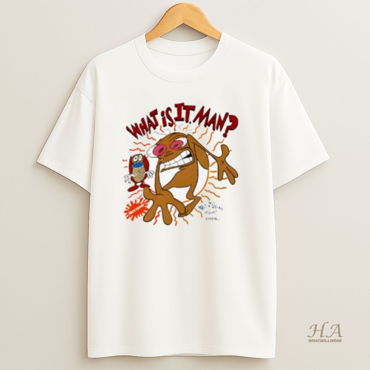 Official Vintage The Ren And Stimpy Show Nicktoons T Shirt