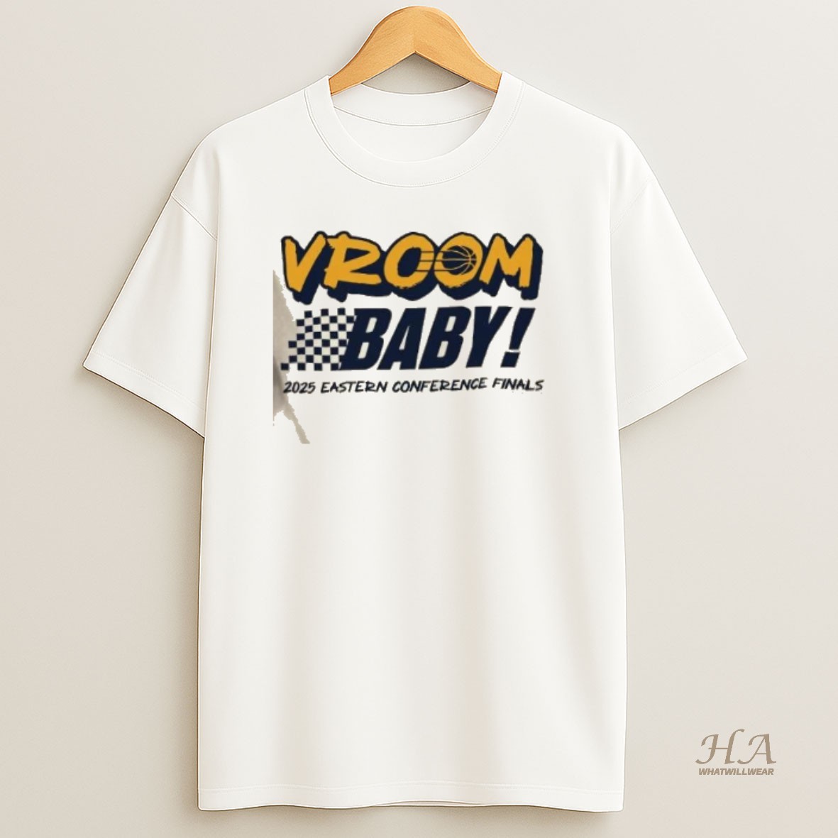 Official Vroom Baby 2025 Eastern Conference Finals 2 Sided T Shirt