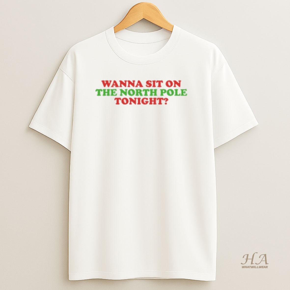 Official Wanna Sit On The North Pole Tonight T Shirt