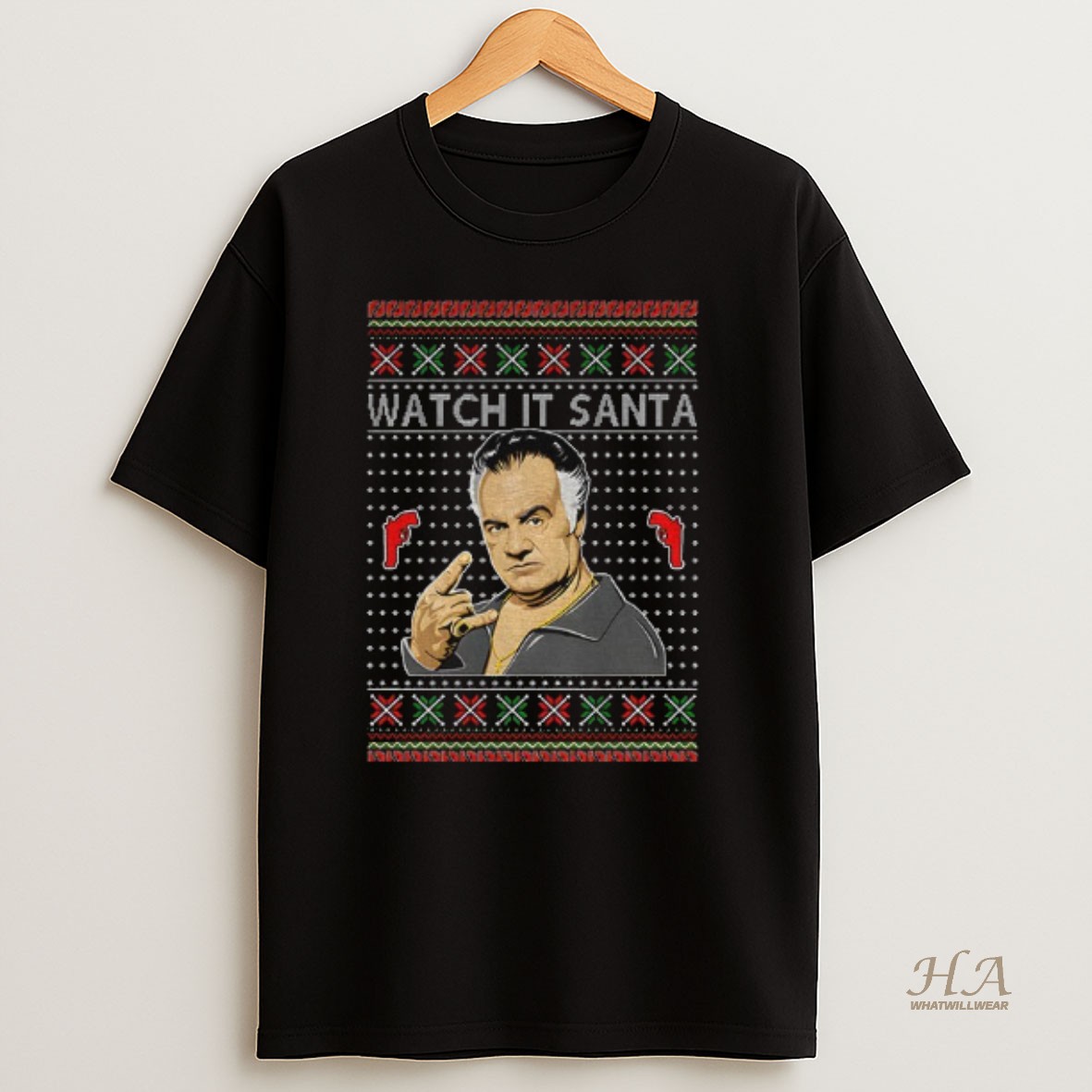 Official Watch It Santa Ugly Christmas Holiday 2025 T Shirt