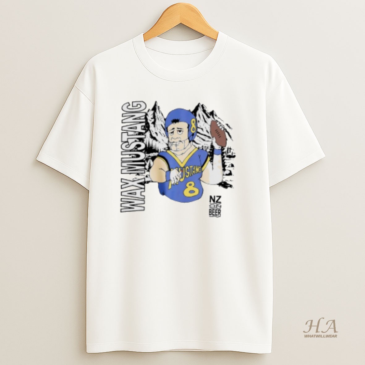 Official Wax Mustang Powerball Concert T Shirt