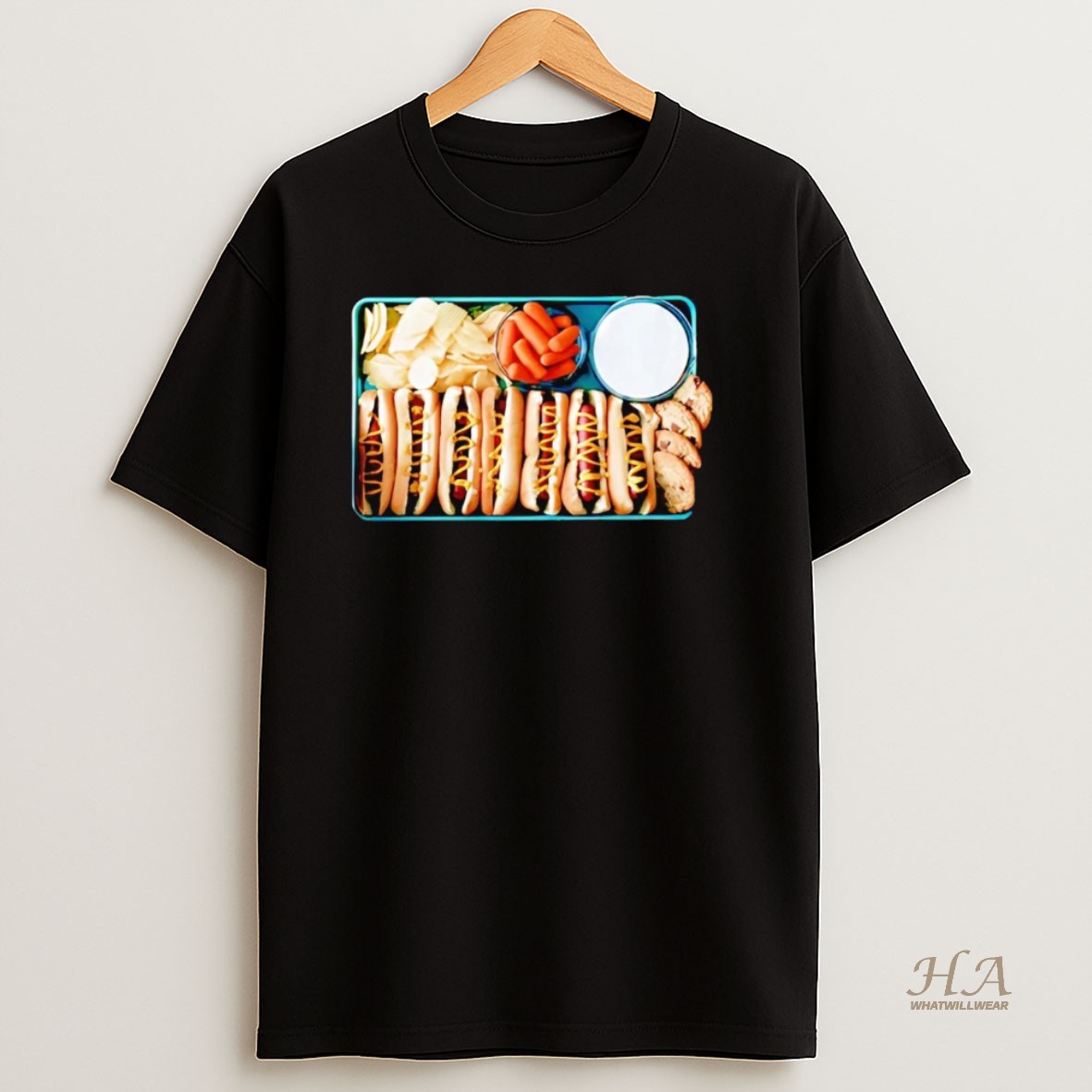 Official Weapons Hot Dog Scene T Shirt