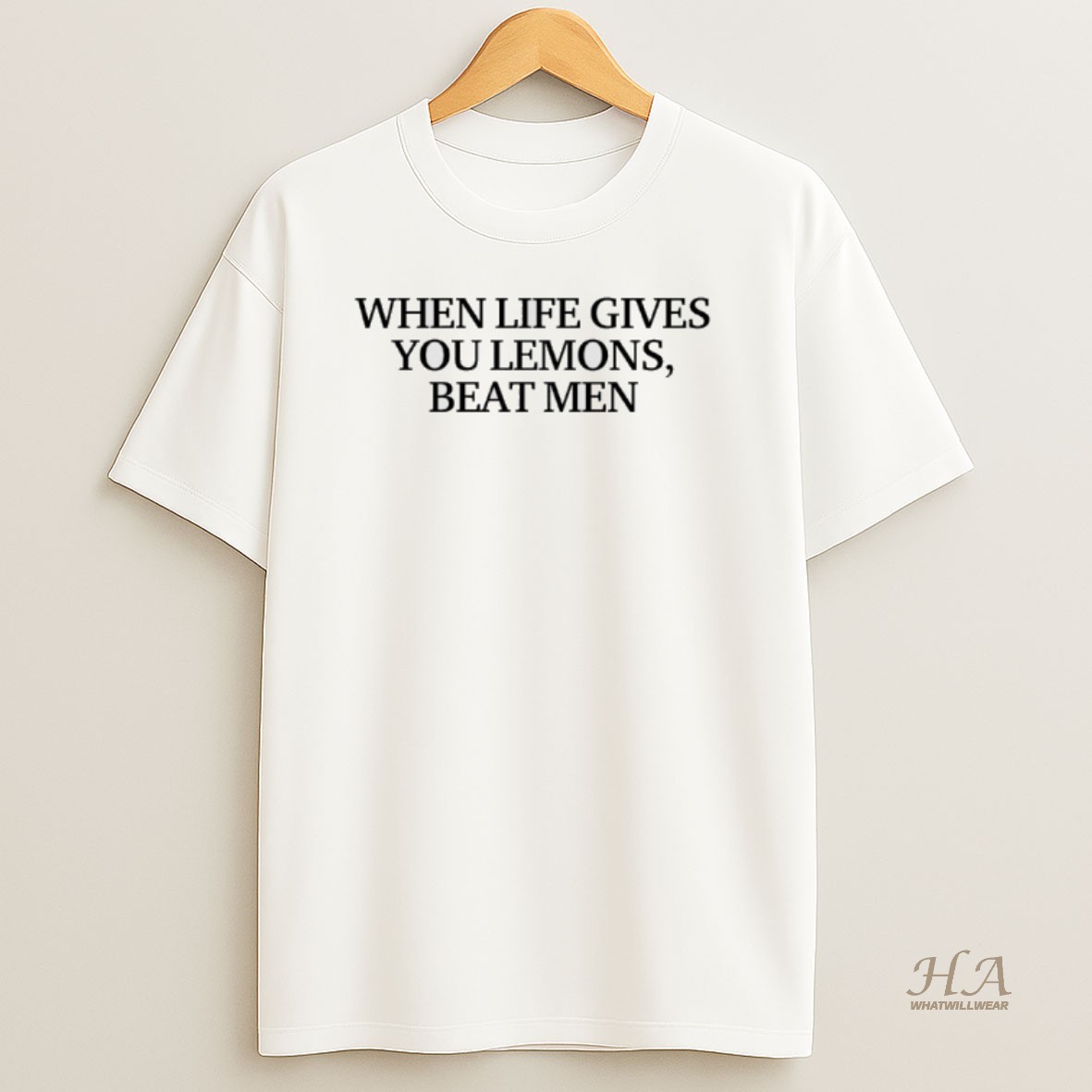 Official When Life Gives You Lemons Beat Men T Shirt