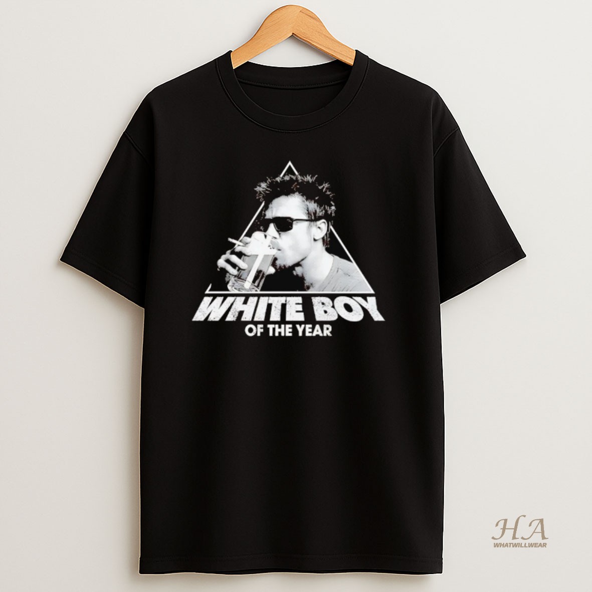 Official White Boy Of The Year Drink Beer T Shirt