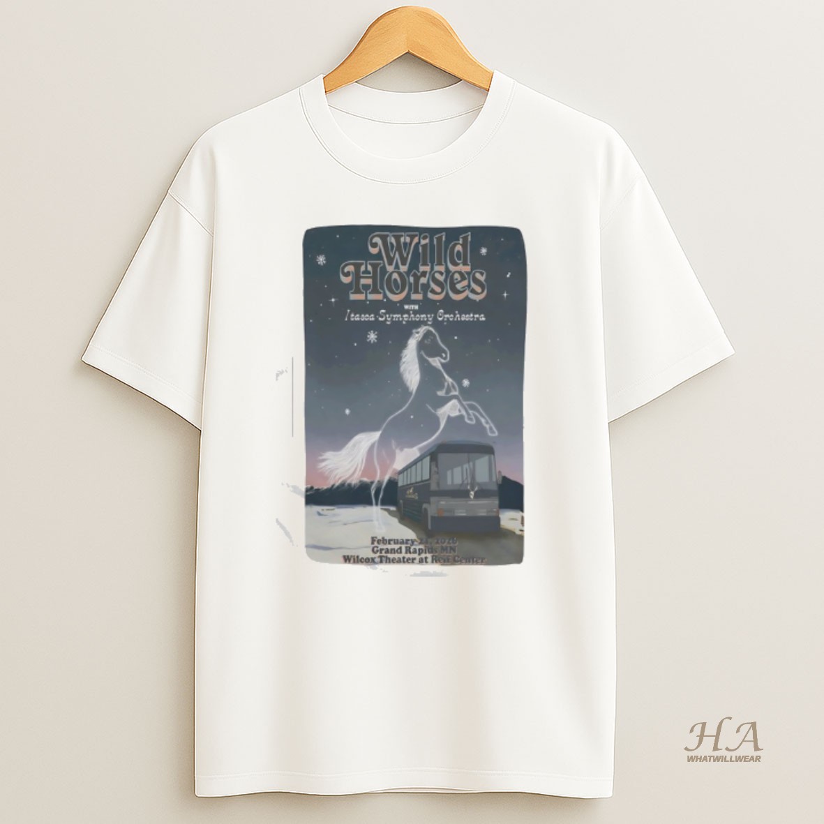 Official Wild Horses Grand Rapids Event On Feb 21 2026 T Shirt