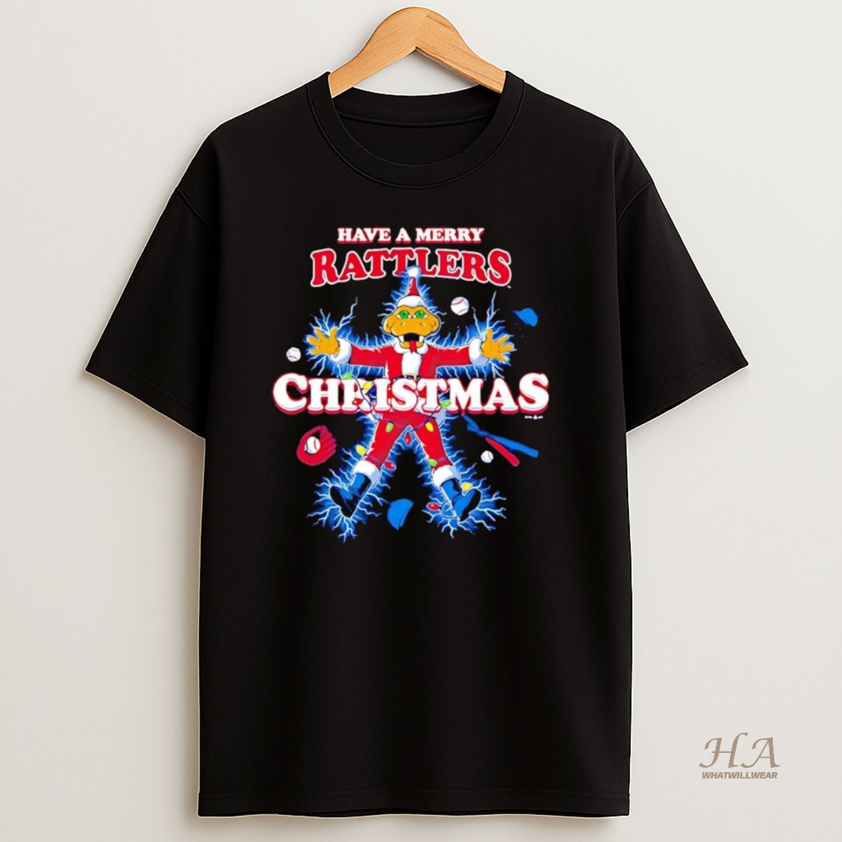 Official Wisconsin Timber Rattlers Have A Merry Rattlers Christmas T Shirt