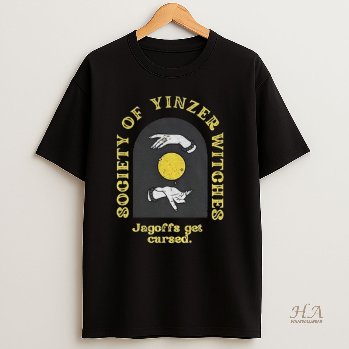 Official Witches Of Pittsburgh Steelers Society Of Yinzer Witches Jagoffs Get Cursed T Shirt