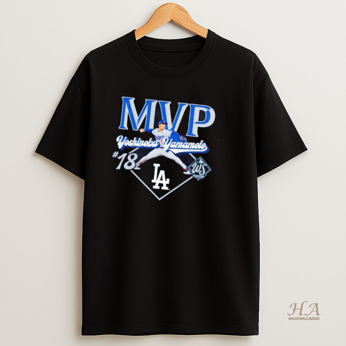Official Yoshinobu Yamamoto 2025 World Series Mvp Los Angeles Dodgers T Shirt