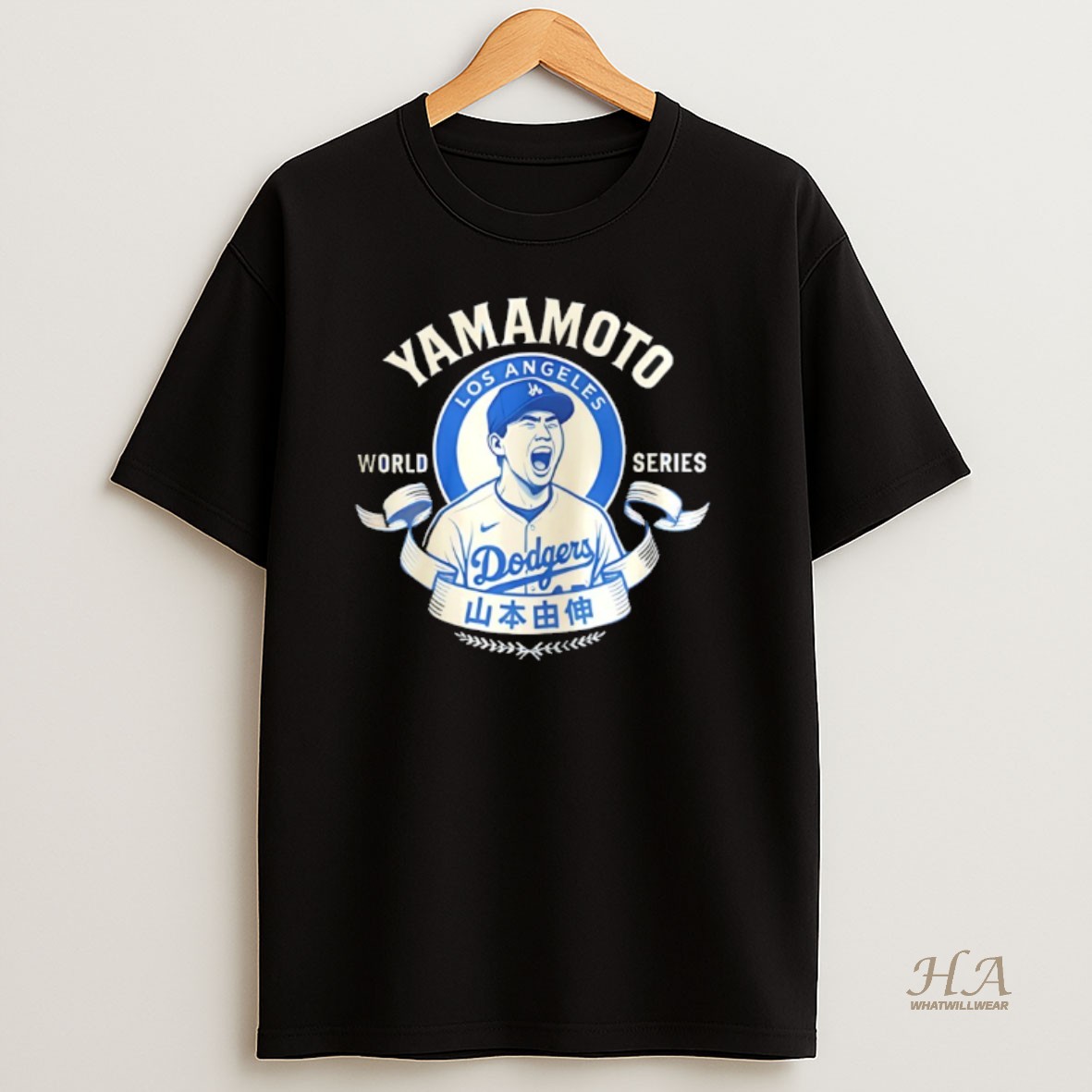Official Yoshinobu Yamamoto Los Angeles Dodgers Baseball World Series 2025 T Shirt