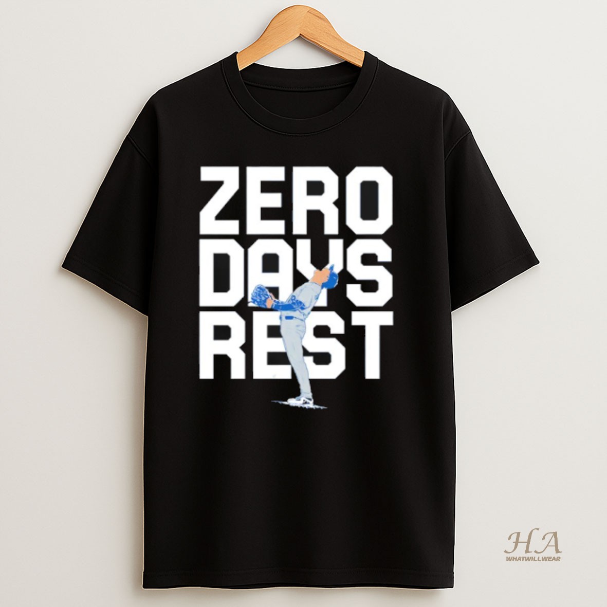 Official Yoshinobu Yamamoto Zero Days Rest Los Angeles Dodgers T Shirt