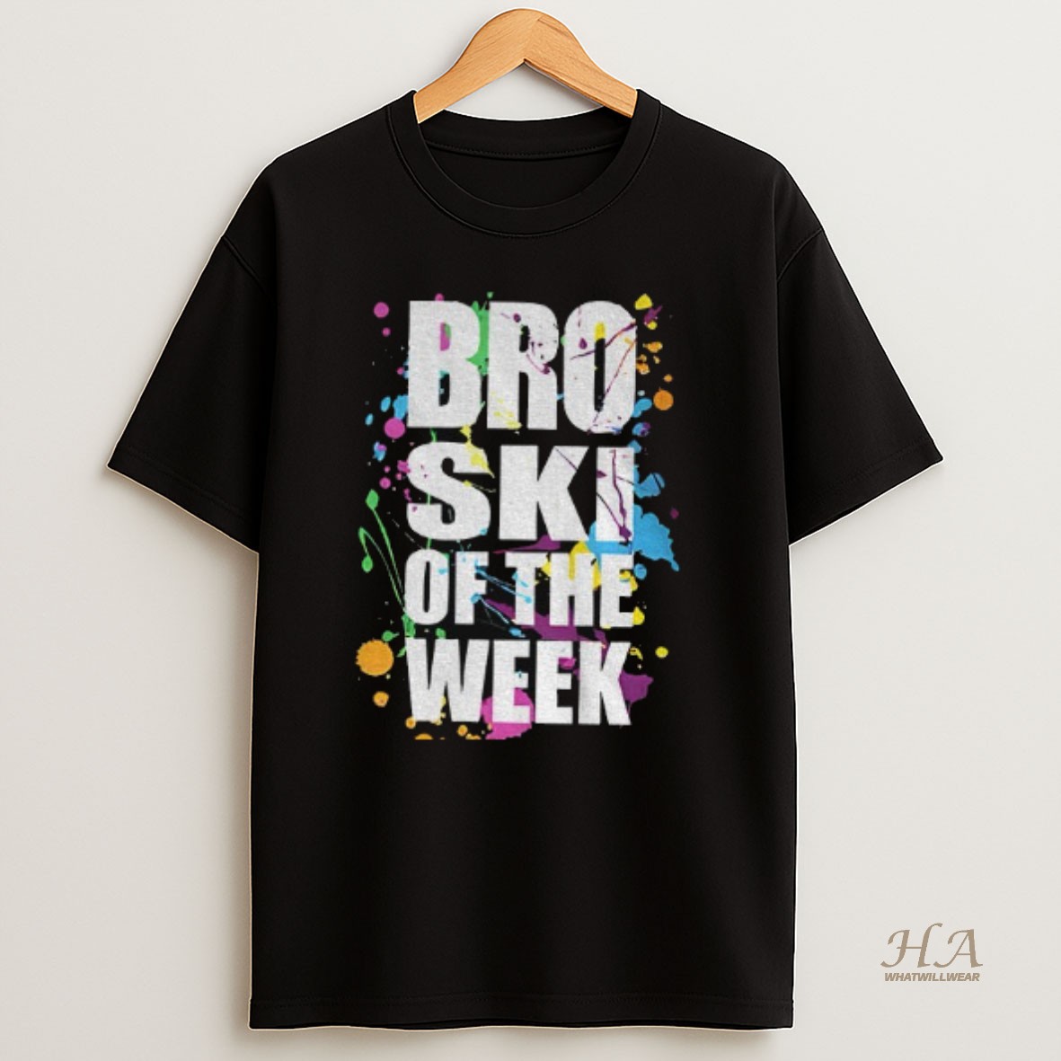 Official Zack Ryder Wwe Bro Ski Of The Week T Shirt