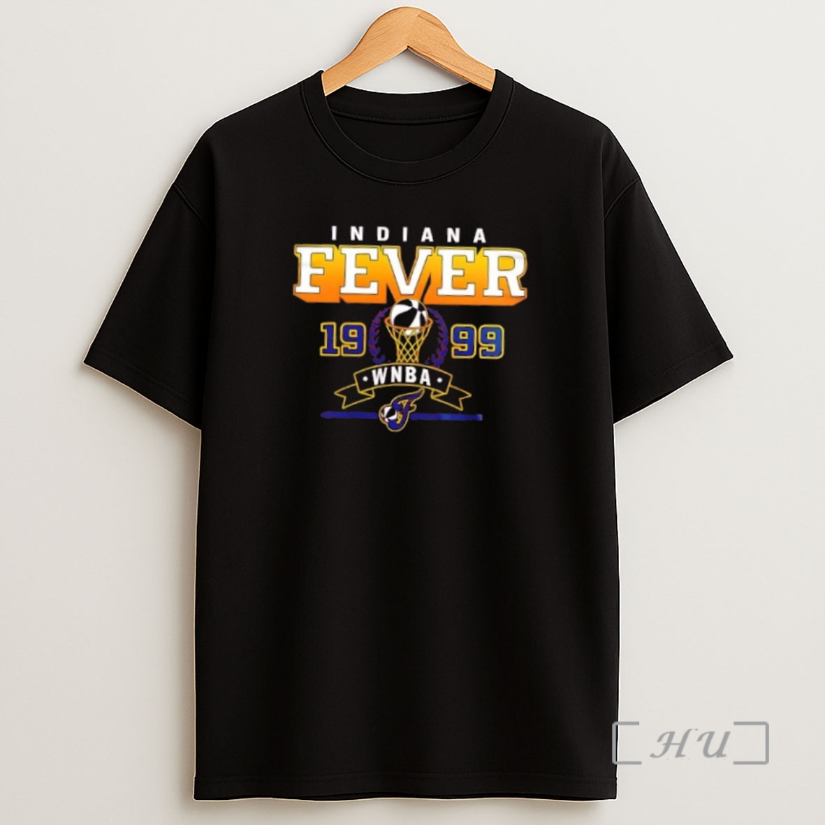 Officials 1999 Indiana Fever Wnba 2 Sided Premium Shirt Sweatshirt Tee