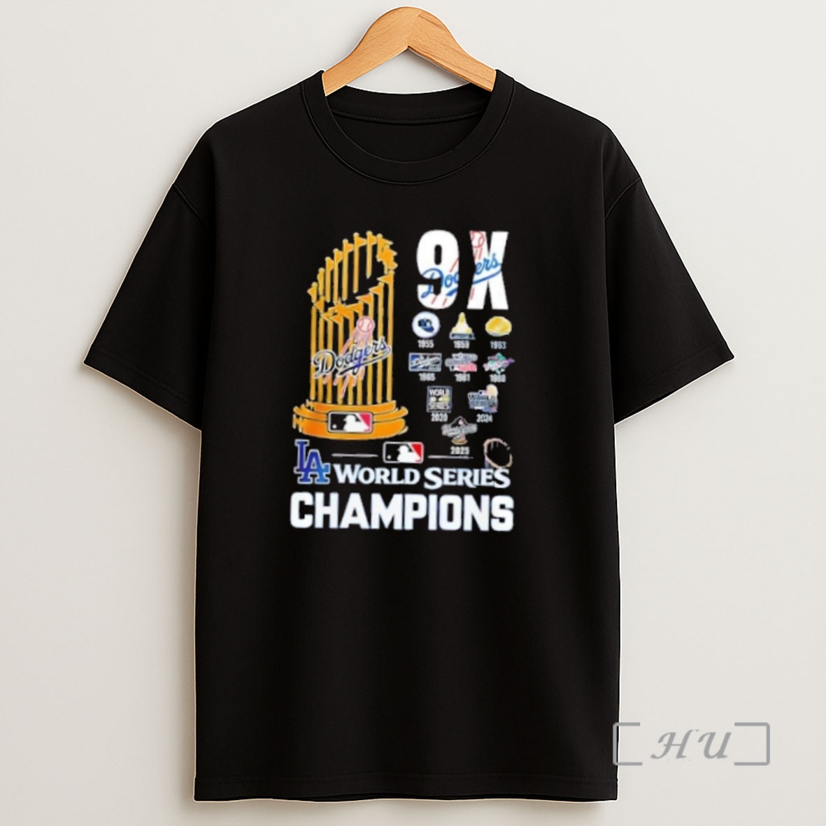 Officials 2025 9x World Series Champions Los Angeles Dodgers Baseball Premium Shirt Sweatshirt Tee